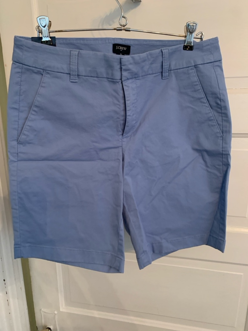 J. Crew Women's Periwinkle Chino Bermuda Shorts